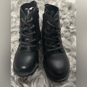 Toddler combat boots size 10